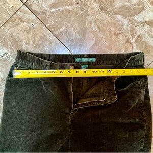 Ralph Lauren Dark Green Corduroy Pants 16